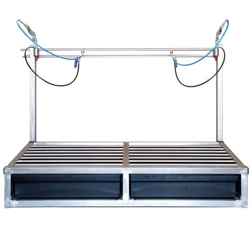 Lavascarpe calcio con aria compressa e acqua