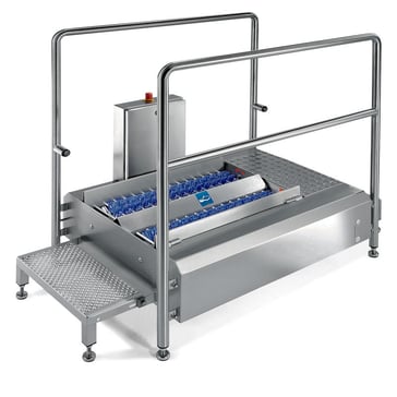 Pass-through sole cleaner ECO