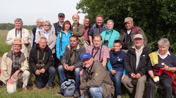 Naturfreunde vom LBV am Kühkopf