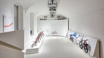 MAK Ausstellungsansicht, 2023 SAMMELN IM FOKUS 9: woom bikes MAK Forum © MAK/Georg Mayer 