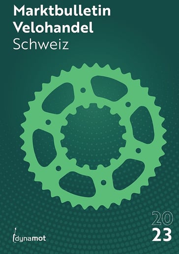Das Marktbulletin Velohandel Schweiz 2022 von dynaMot fasst den aktuellen wirtschaftlichen Erfolg des Schweizer Velohandels zusammen. Quelle: dynaMot.ch