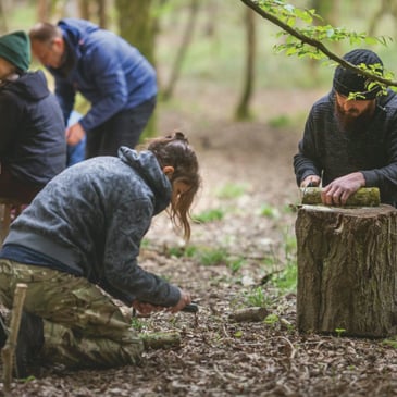 Ontdekkingstocht ouder en kind brabant wandeltocht bushcraft workshop 