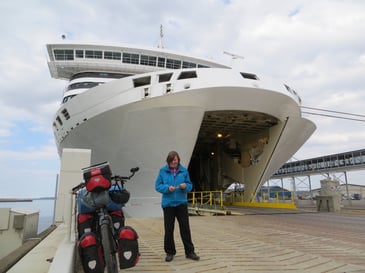 Unsere Fähre nach Stockholm.