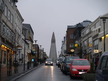 エネルギーについて優等生のレイキャビク。次なる課題はクルマ社会の解消。Julien Barrier CC BY-SA 2.0