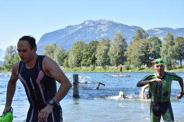 Robert Vuketic (re) kommt am Ende auf den guten 4. Rang AK 45-54 (Bild: Rhyathlon)