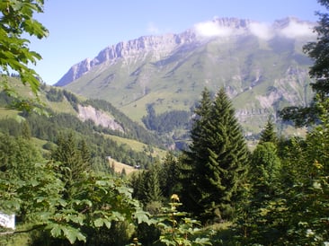 photo Isabelle Bouchex, Chaîne des Aravis