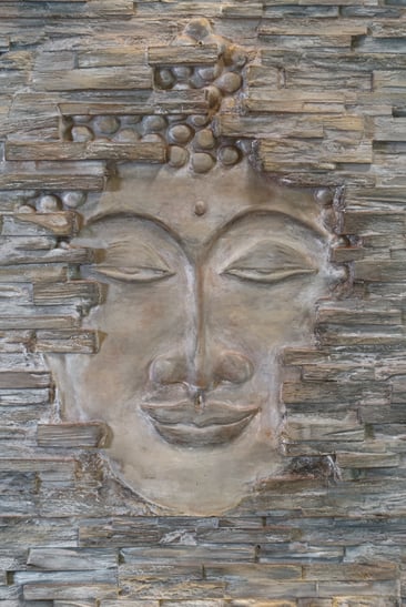 Steinwerke.ch - Ambiente - Steinwand - Kunststeinwand - Steinwandbeleuchtung - Freude - Claudia Gross - Claudia Lasaroff - Julian Gross