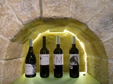 Steinwerke.ch - Ambiente - Steinwand - Kunststeinwand - Steinwandbeleuchtung - Freude - Claudia Gross - Claudia Lasaroff - Julian Gross