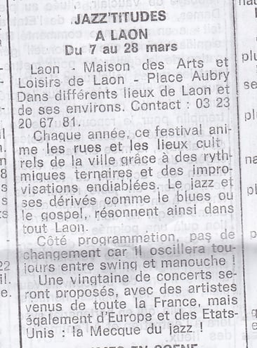 Le Démocrate de l'Aisne 6 mars 2015