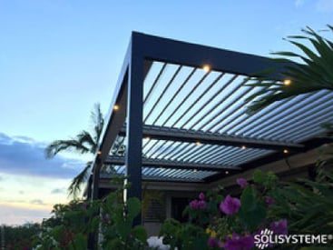 Pergola bioclimatique