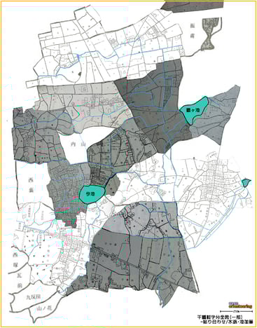 千種村字分全図(一部)