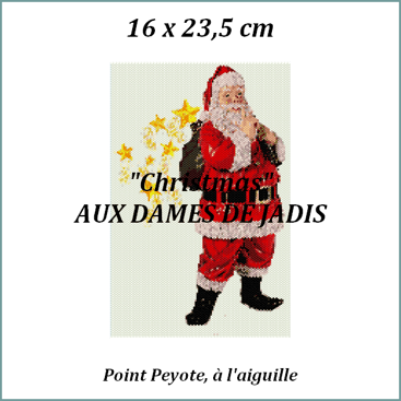 christmas-noel-père noël-picture-pattern-tapis-tapestry-miyuki-delica-seed beads-DIY-peyote-loom-even count-instant downlaod-auxdamesdejadis.com 