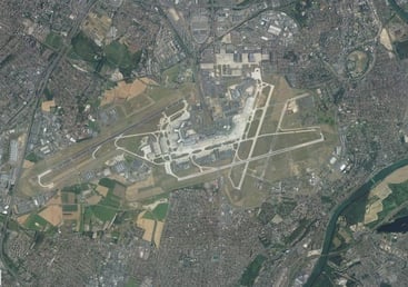 Aéroport orly fermé pour réduire l'empreinte.