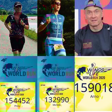 Laufen für einen guten Zweck - Wings for Life Run 