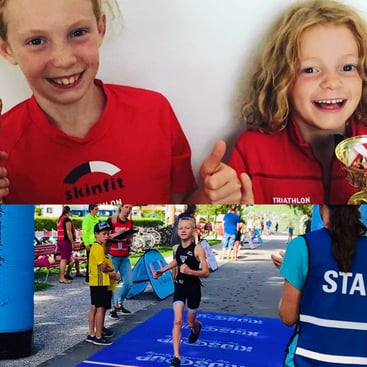 Sarina und Livia Netzer auf dem ersten Rang in Lauterach-unten: Jannick Gross in Sarnen 10.