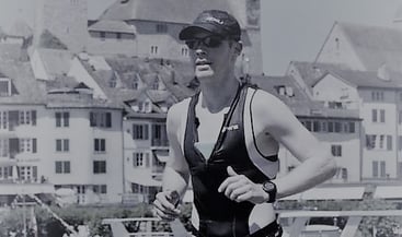 Roger Stalder nimmt am fünfachen Ironman teil