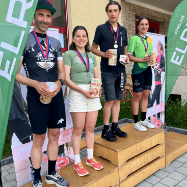 Nina Göldi und Michele Paonne sind die Duathlon Landesmeister 2025