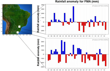 La déforestation au Brésil accroit l'effet des sécheresse