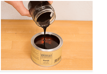 Öle und Wachse pigmentieren: Gemisch zum Öl geben