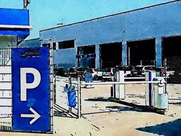 parkplatz flughafen düsseldorf