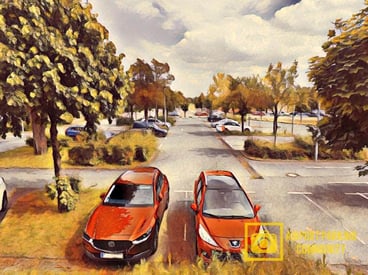 parking flughafen rostock