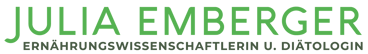 Logo Julia Emberger - Ernährungswissenschaftlerin und Diätologin