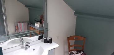 Salle de bain suite balcon