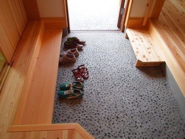 2世帯住宅の玄関