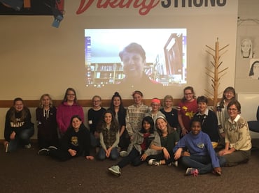 Book Club, North Canton school, Ohio USA.