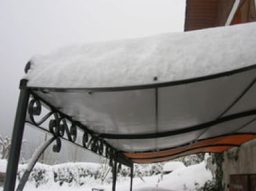 Pergola en fer forgé sur mesure grenoble