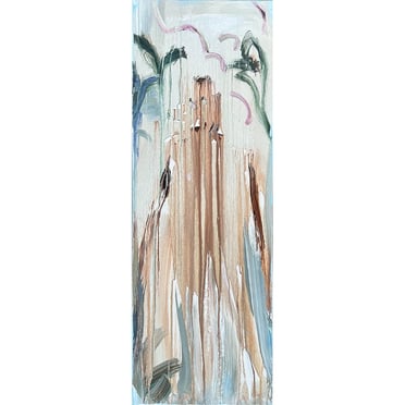 AHMED MANNAN「台のドローイング（人）」