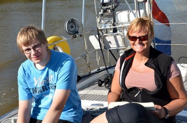 Fin & Ute, Warnemuende bis Amsterdam, 31.8. - 7.9.2014