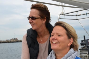Angelika & Kathrin, Warnemuende, 29. Ausgust 2014