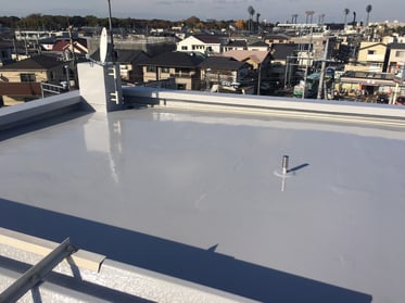 施工事例　Sビル様邸屋上防水工事