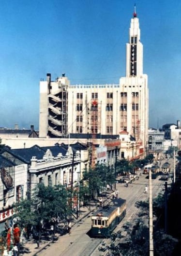 The rebuilt Zhong Yuan - now called Tianjin Department Store in the 1950s