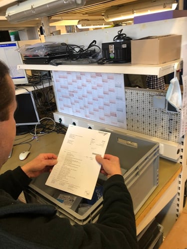 Foto Notebook auf dem die VPN Verbindung hergestellt werden konnte