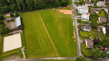 Aargauischer Musiktag Rohrdorf, 1. Juni 2024, Aufbau