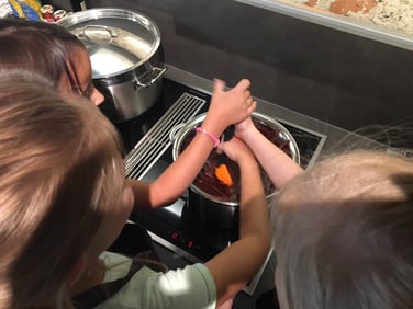 Kochen mit Kindern im LoftStadl
