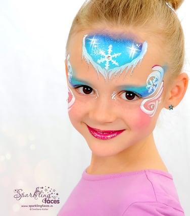 Kinderschminken_Vorlagen; Schminkfarben_kaufen_Schweiz; Kinderschminken_Kurse; Svetlana_Keller; Ballonmodellieren; Ballonmodellage; Airbrush_Tattoos; einfach; Eiskönigin