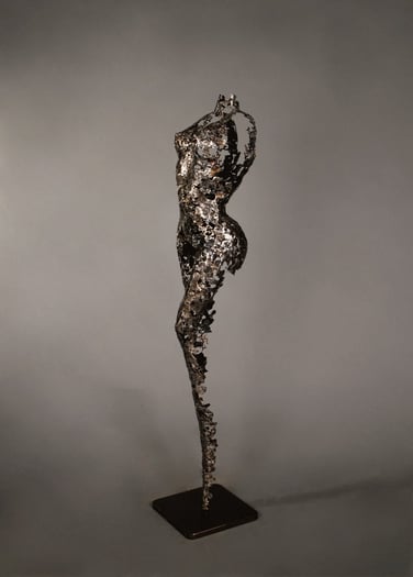 Metal sculpture Nimrod Messeg