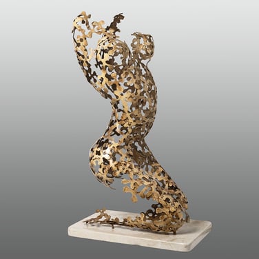 Metal sculpture Nimrod Messeg. SOLD