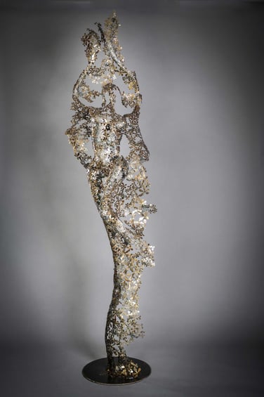 Sinfonía, 262 x 65 x 52 cm