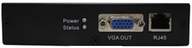 VGA KVM 送信器 背面