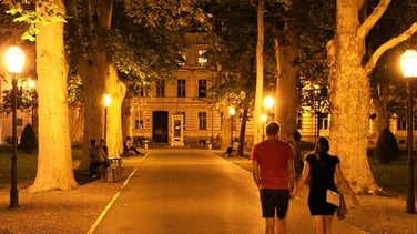 Le parc de Zrinjevac, à deux pas de la place principale…