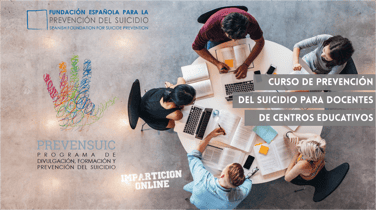 Curso 'Prevensuic' de prevención del suicidio en centros educativos.
