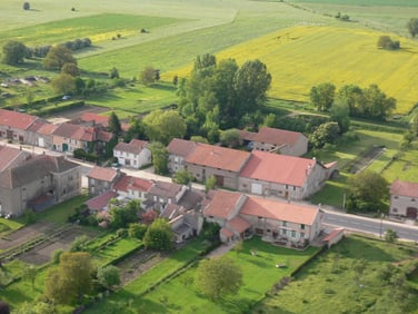Gîte A l'onde d'Isis - Manheulles - Vue aérienne