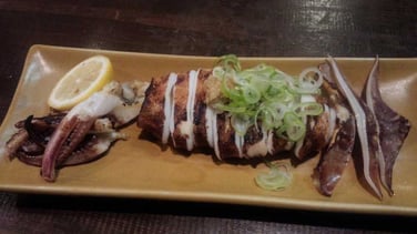 ひょうたんのイカ姿焼き