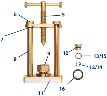 Druckluftmotore, Antriebe, Anbohrmotore, Anbohrmaschinen, Bohrmaschinen, Anbohrgeräte, Anbohrständer, Perfekt 3, Gasleitungen anbohren, Wasserleitungen anbohren, Fräser, Zentrierbohrer, Lochfräser, Sägekranzfräser