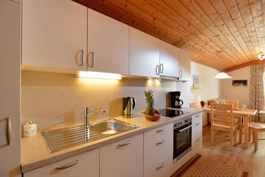 Beautiful apartment with kitchen, living room and bedroom