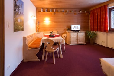 2 room apartment with living room, kitchen and bedroom